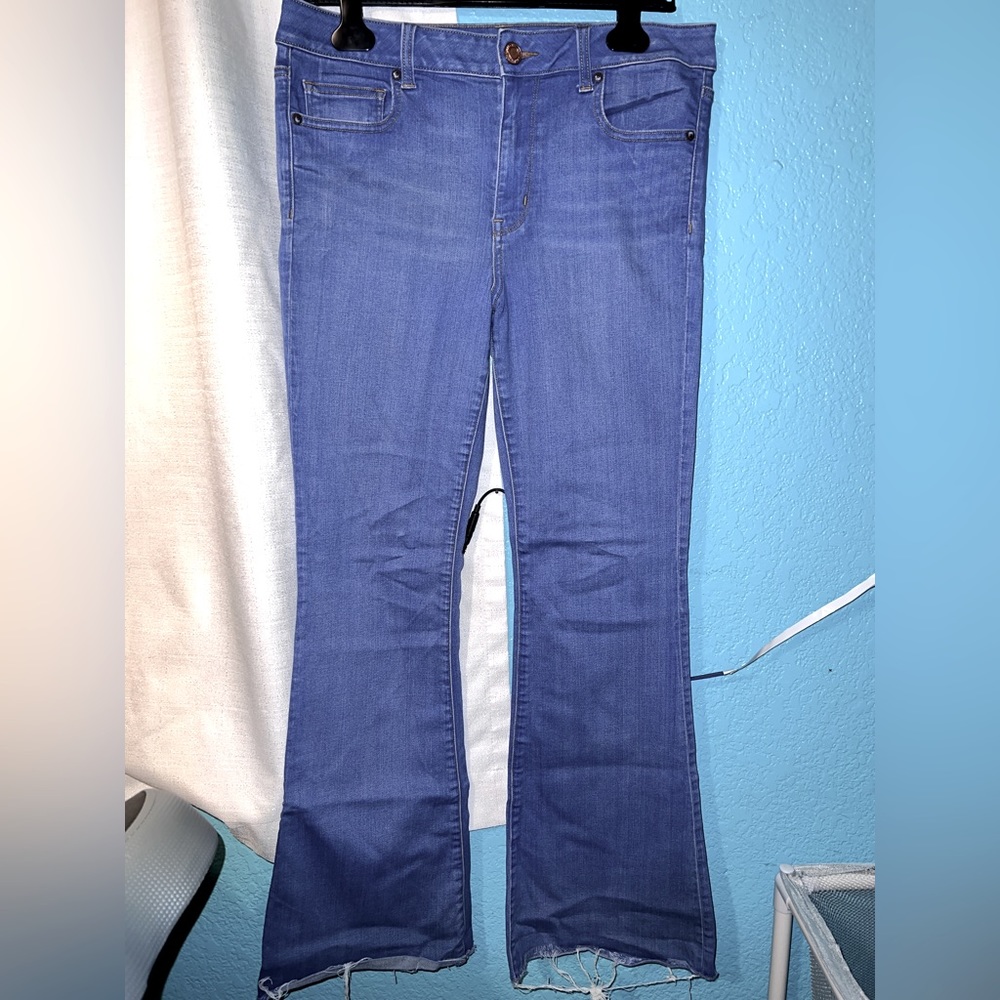 American Eagle High Rise Slim Flare